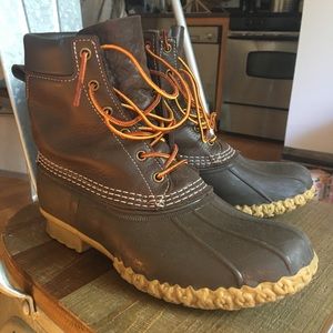 L.L. Bean duck boots, men’s 7